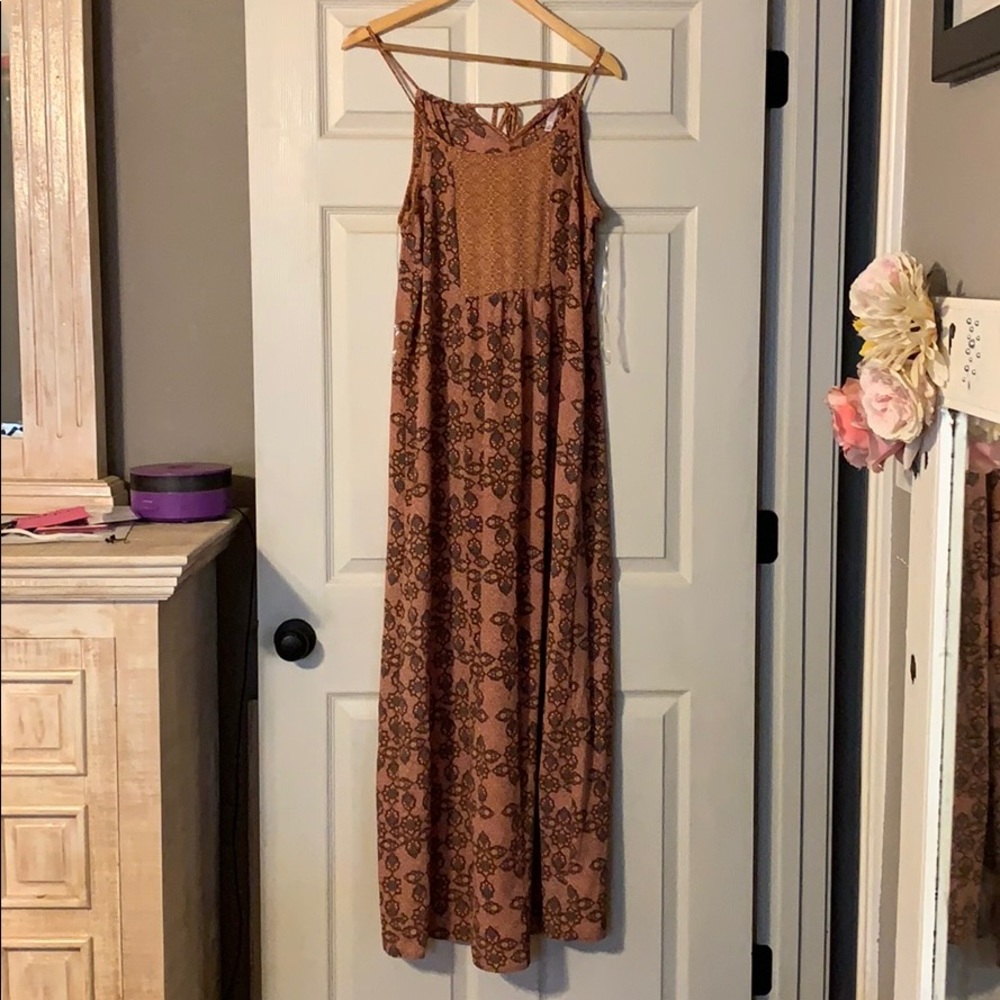 Floor length maxi dress